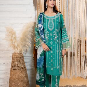 Amirá Granada 3 Piece Set | Digital Print Cotton Khaddar