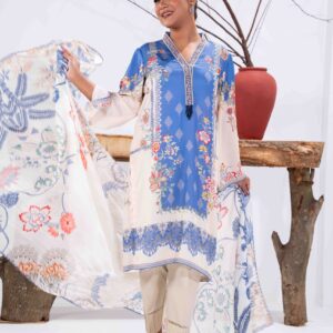 Mirttika Sky Blue 2 PC Set | Stylish Salwar Kameez for Women