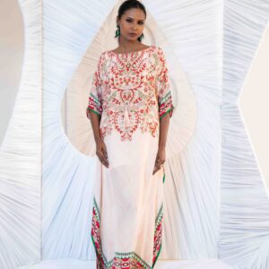 Stunning Amirá Yuksel Kaftan: Ethereal, Joyful, Luxe